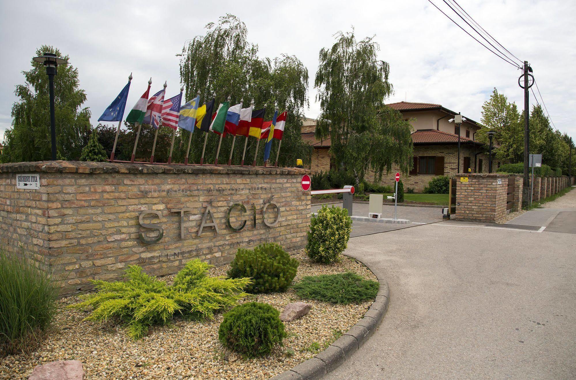Budapest Airport Hotel Stacio Wellness & Konferencia Vecsés Eksteriør bilde