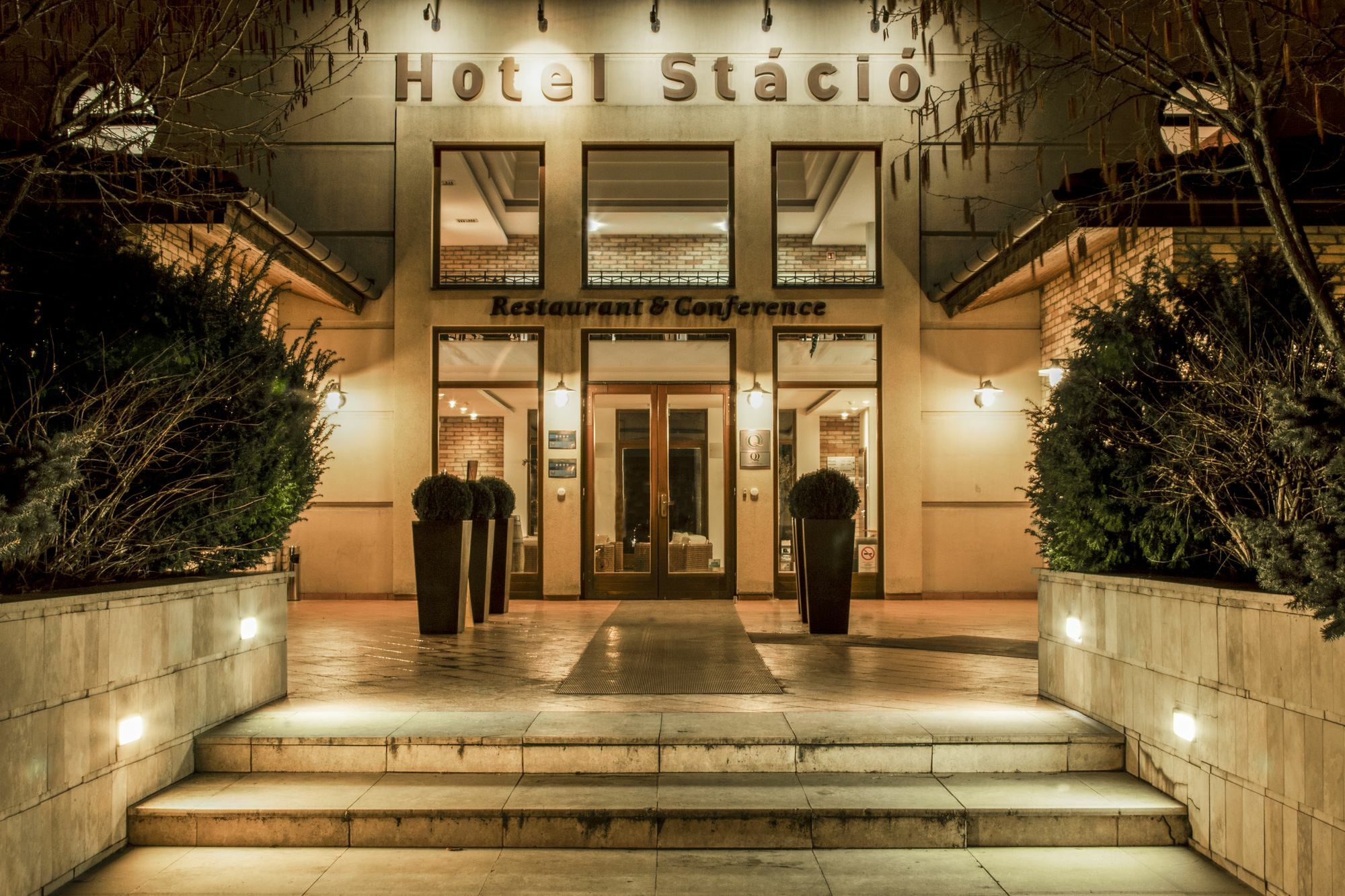 Budapest Airport Hotel Stacio Wellness & Konferencia Vecsés Eksteriør bilde